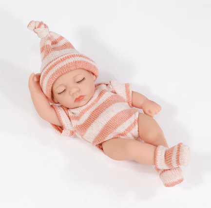 Édes Mini Vízálló Szilikon Reborn Baba