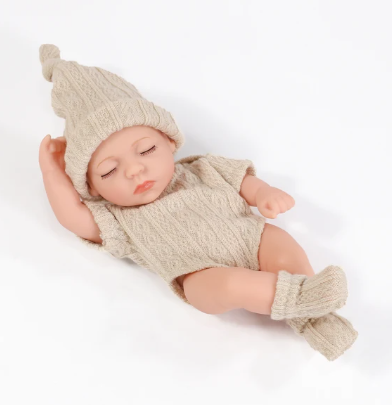 Édes Mini Vízálló Szilikon Reborn Baba