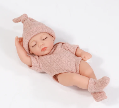 Édes Mini Vízálló Szilikon Reborn Baba