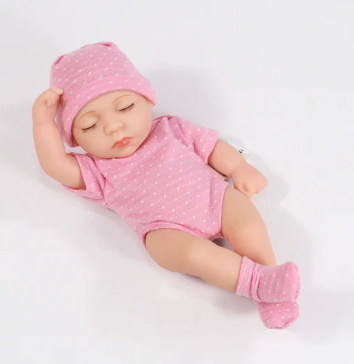 Édes Mini Vízálló Szilikon Reborn Baba