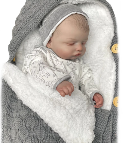 Aurélia – 45 cm-es élethű újjászületett baba