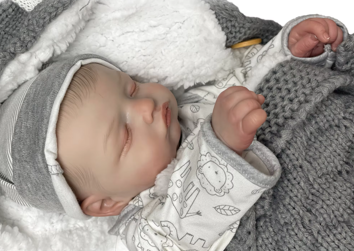 Aurélia – 45 cm-es élethű újjászületett baba