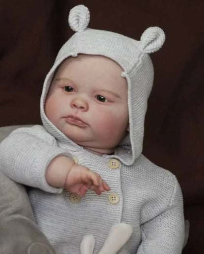 Miló – 60 cm-es aranyos újjászületett kisfiúbaba